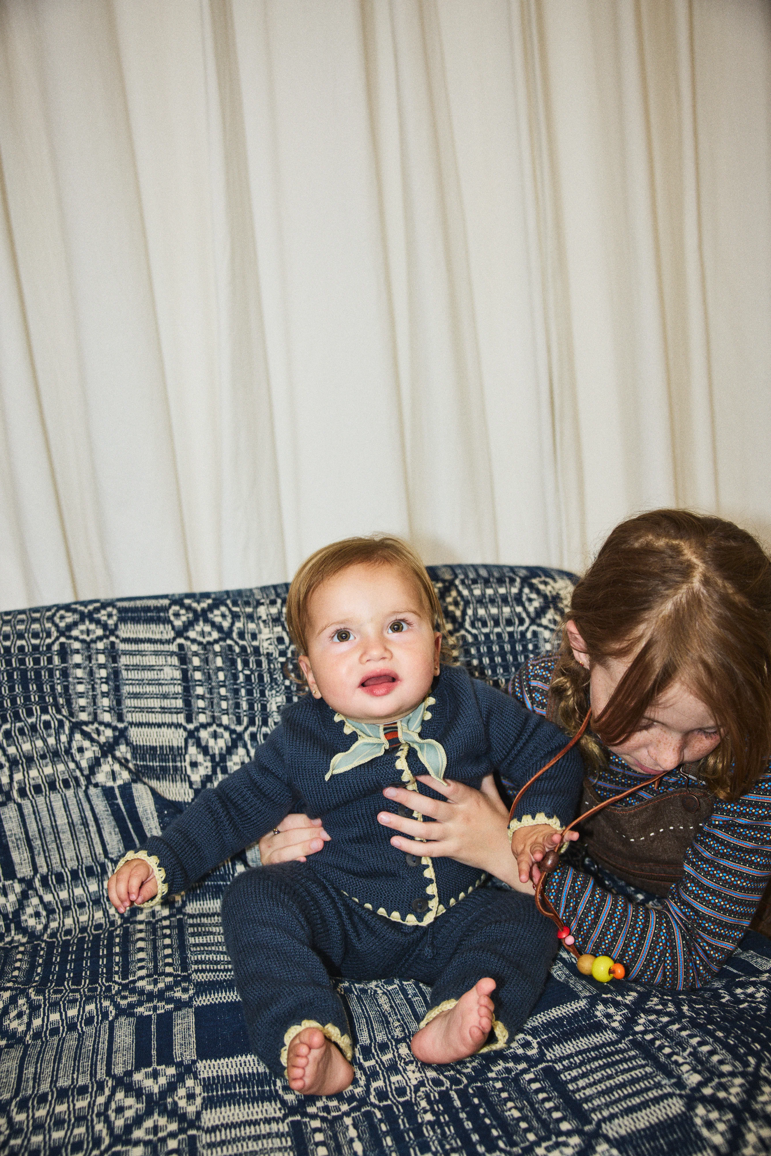 Baby Crochet Trim Darling Cardigan - Image 4