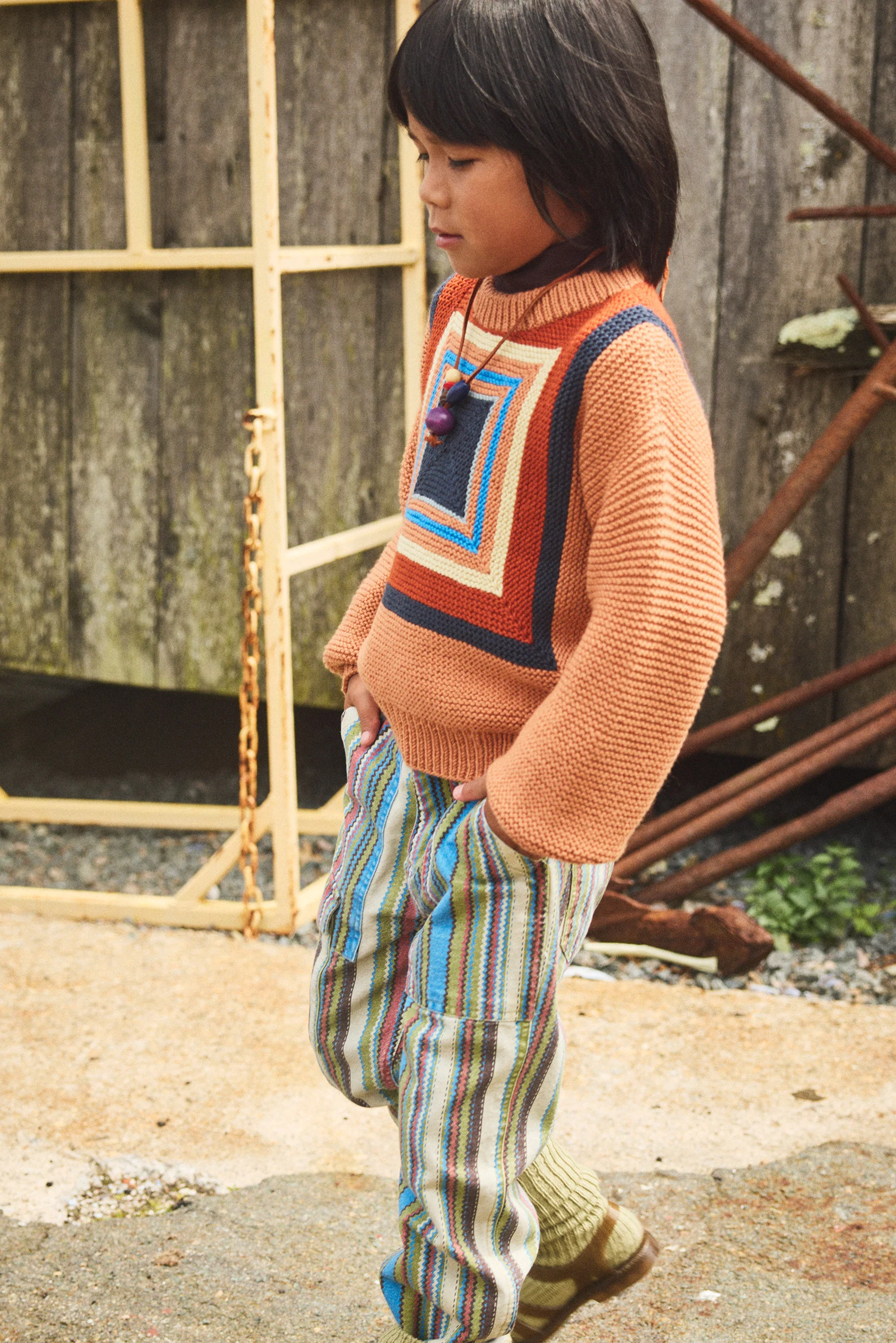 Log Cabin Crewneck Sweater - Image 3