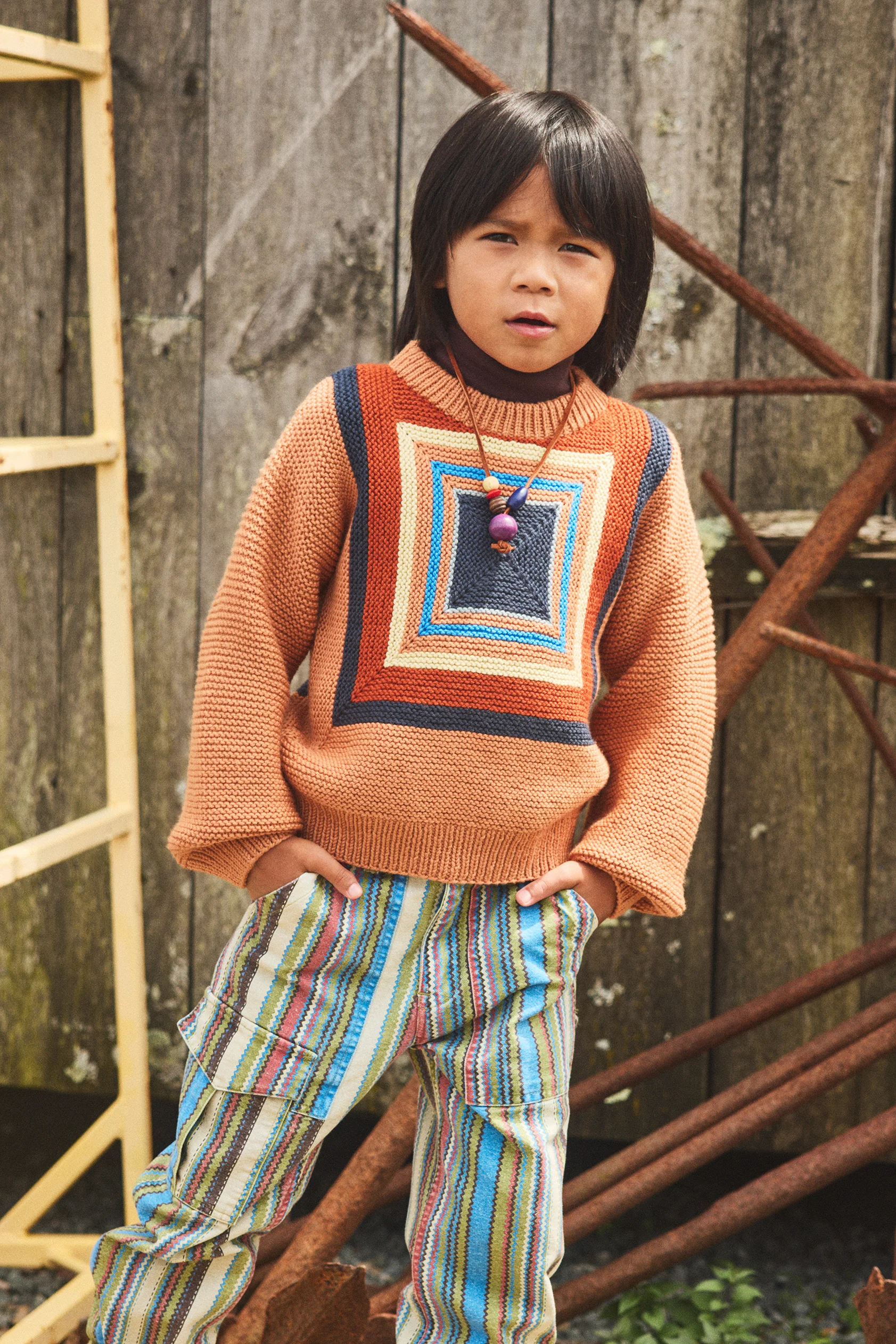 Log Cabin Crewneck Sweater - Image 5