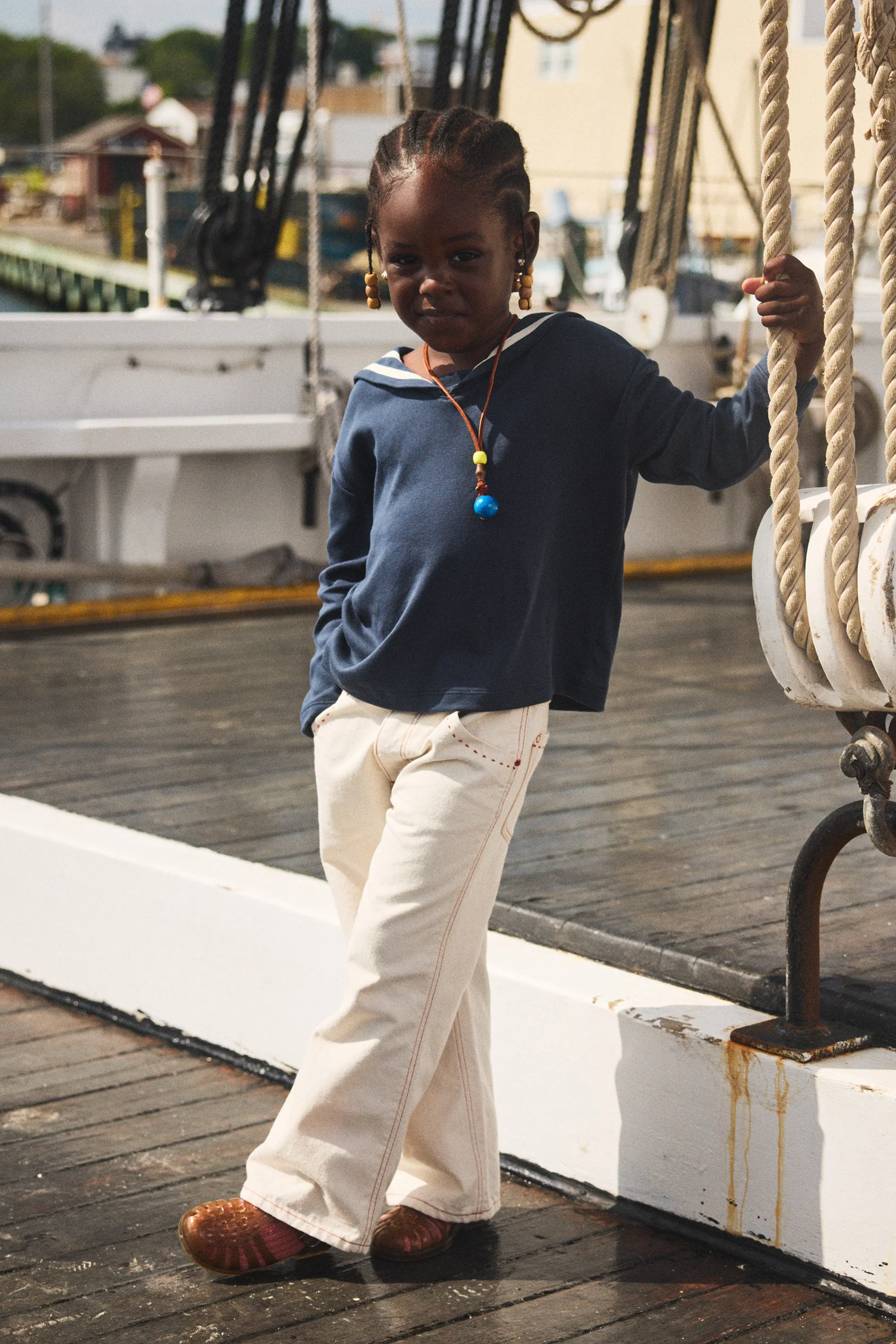 Slim Flared Jeans - Image 6